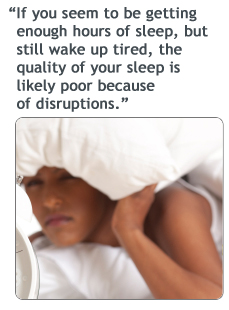 Sleep problems call out 1