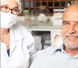 Smiling patient and doctor